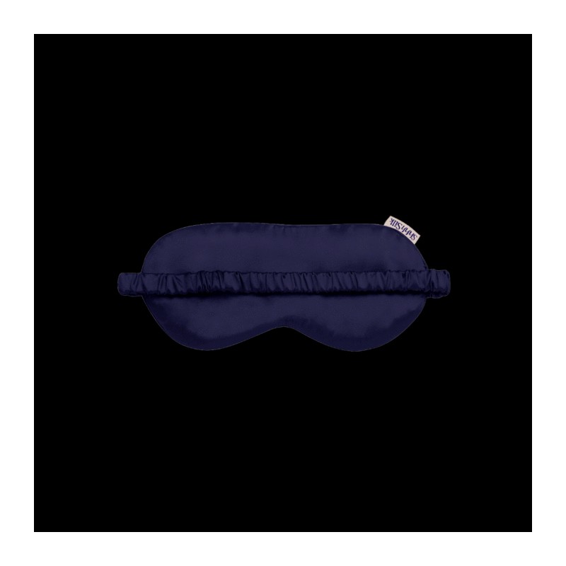 Shhh Silk Navy Silk Sleep Mask