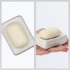 KADAX Soap Dish, 12 x 10 cm, Ceramic Soap Dish