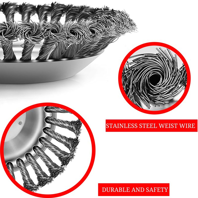 XinPinHui 8 Inch Unbreakable Trimmer Blade for Weed Eater, Durable