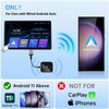 JDG Android Auto Wireless Adapter, Wireless Android Auto Car Adapter