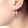 Waterproof 18K Gold Plated Stainless Steel Chunky Chain Big Pig