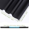 VELIMAX Static Cling Total Blackout Window Film Privacy Room Darkening