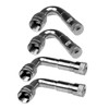 BESPORTBLE 4pcs Brass Valve Stem Extensions Angle Adapters for Car