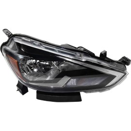 Fitrite Autoparts New Right Passenger Side Halogen Headlight Assembly For 2016-2019 Nissan Sentra, S/FE+S/SV Models NI2503244 260103YU0A