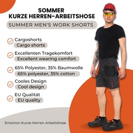 Emerton® Men's Summer Work Shorts - Many Colours - 56