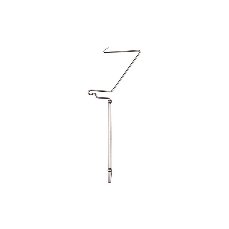 Dr. Slick Whip Finisher, 6", Rotary, Satin, w/ Half Hitch