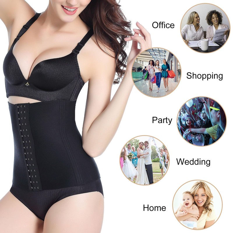Postpartum Recovery Belly Band, C-Section Recovery Tummy Control Waist Trainer,