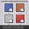 Versatile Portable Roller Blind-Stick On Blackout Blind for Windows,Temporary Curtains,