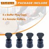 HAISHINE 4 Set AV Annular Buffer Plug Cap for STIHL
