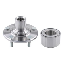 ApplianPar 2Pcs Front Wheel Hub and Bearing Kit for Civic 2012 2013 2014 2015