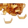 Pack of 1000 U-Clips Gold 40 mm Clip Tape Clips