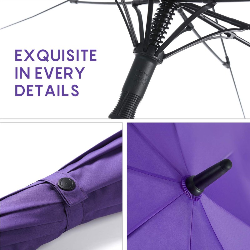 RUMBRELLA Golf Umbrella Windproof UV Umbrellas Large UPF 50+ Auto