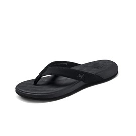REEF Cushion Melody Women's Flip Flop, Soft and Supportive Cushion Footbed, Black/Black, 5