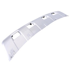 moseiny LB5Z8419AB Front Bumper Valance Lower Skid Plate Panel Skid Plate Silver Painted Compatible with Ford Explorer 2020-2022 3.3L 2.3L 2.3L Valance Panel Skid Plate ABS