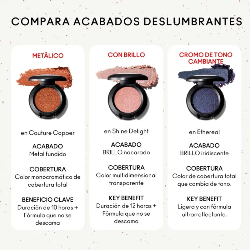Sombra de Ojos MAC Glitter Eye Shadow | Try Me