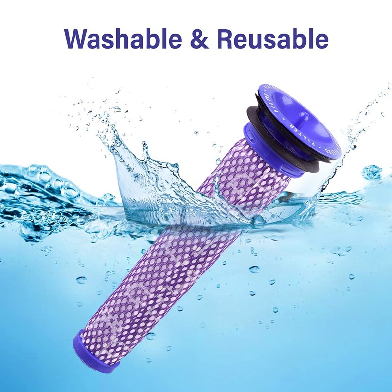 6 Pack Filter Replacement for Dyson V7 Motorhead, V7 Absolute,