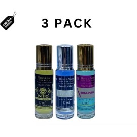 Assorted 12 ml Roll-On Body Oil for Men - Limited Time 3-Pack