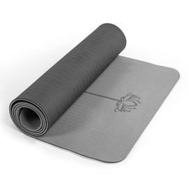 Yoga Mat Non Slip, Pilates Fitness Mats, Eco Friendly, Anti-Tear Yoga Mats for Women, 1/4" Exercise Mats for Home Workout with Carrying Sling