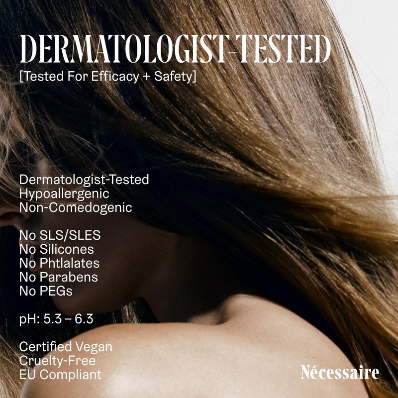 Nécessaire Rosemary Shampoo | Multi-Protien Strengthening Cleanse For Thinning Hair.