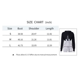 Gothic Clothing Women Tops Gothic Emo Womens Tops Goth Women Tops alt Goth Tops alt Crop Tops Aesthetic Crop Tops alt Aesthetic Tops Black Crop Tops for Women Aesthetic