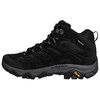 Merrell Men's Moab 3 Mid Waterproof Hiking Boot, Black Night,