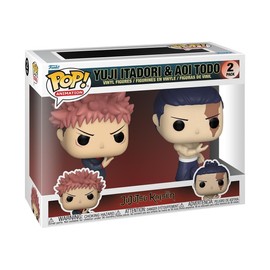 Funko POP! Animation: JJK - 2 Pack Yuji Itadori & Todo - Jujutsu Kaisen - Collectable Vinyl Figure - Gift Idea - Official Merchandise - for Kids & Adults - Anime Fans - Model Figure for Collectors