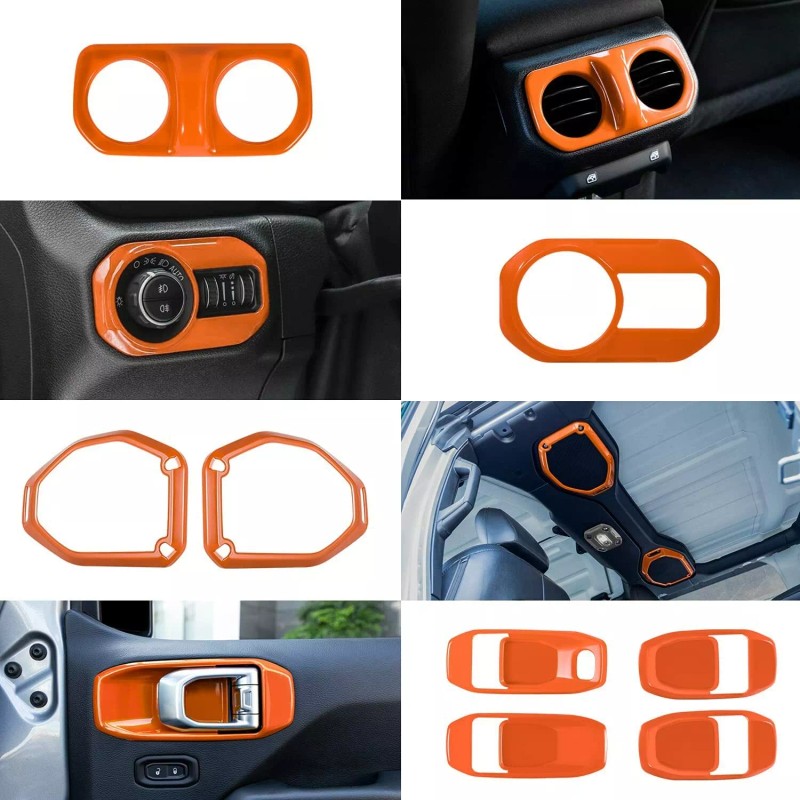 Bonbo 21PCS Full Set Interior Decoration Trim Kit for 2018-24