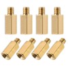 sourcing map M3x8mm+3mm Male-Female Brass Hex PCB Motherboard Spacer Standoff