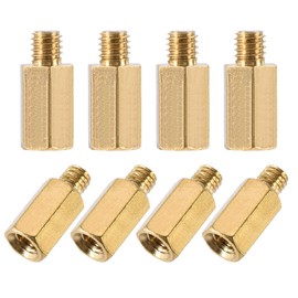sourcing map M3x8mm+3mm Male-Female Brass Hex PCB Motherboard Spacer Standoff for FPV Drone Quadcopter, Computer & Circuit Board 20pcs