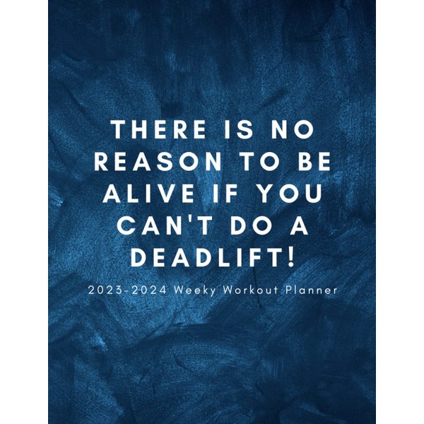 2023-2024 Weekly Workout Planner: Easy to Use 52-Week Progress Tracking