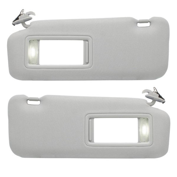 CRAZYPARTS Driver Left & Passenger Right Sun Visor Compatible with