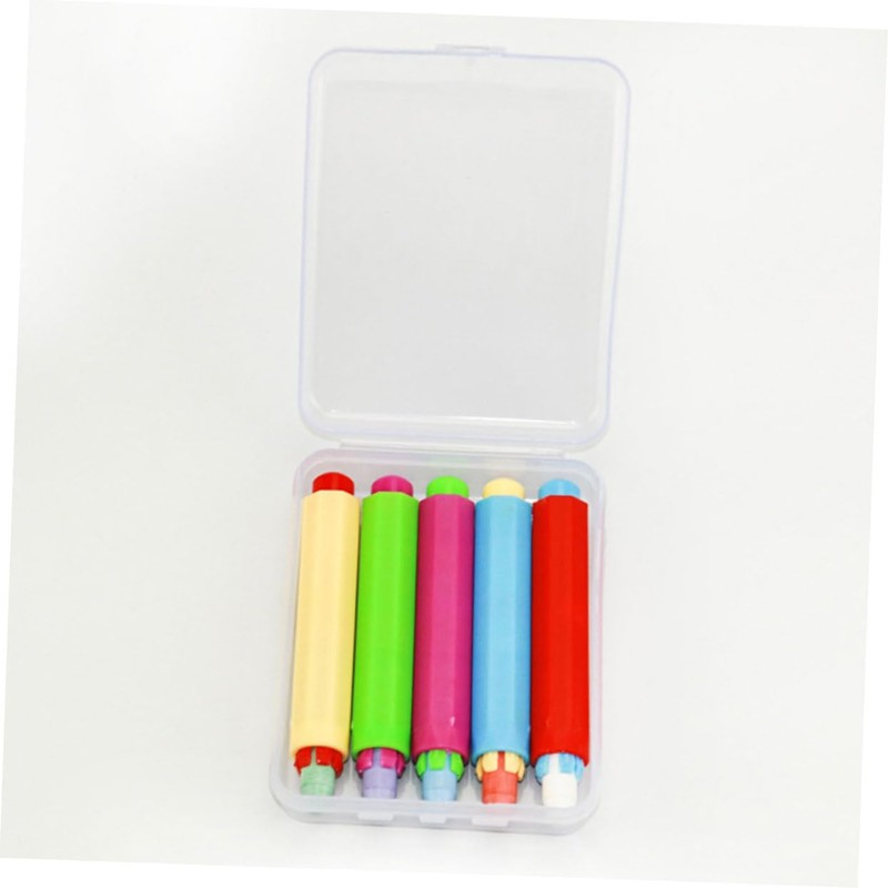 MAGICLULU 2sets Chalk Holder Practical Chalk Cover Clips for Teachers