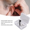 Hearing Amplifier Dome Ear Tip Earplug Set Hearing Amplifier Cleaning
