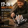 17-in-1 Multi-Tool Pocket Knife for Outdoor Use – Compact Folding
