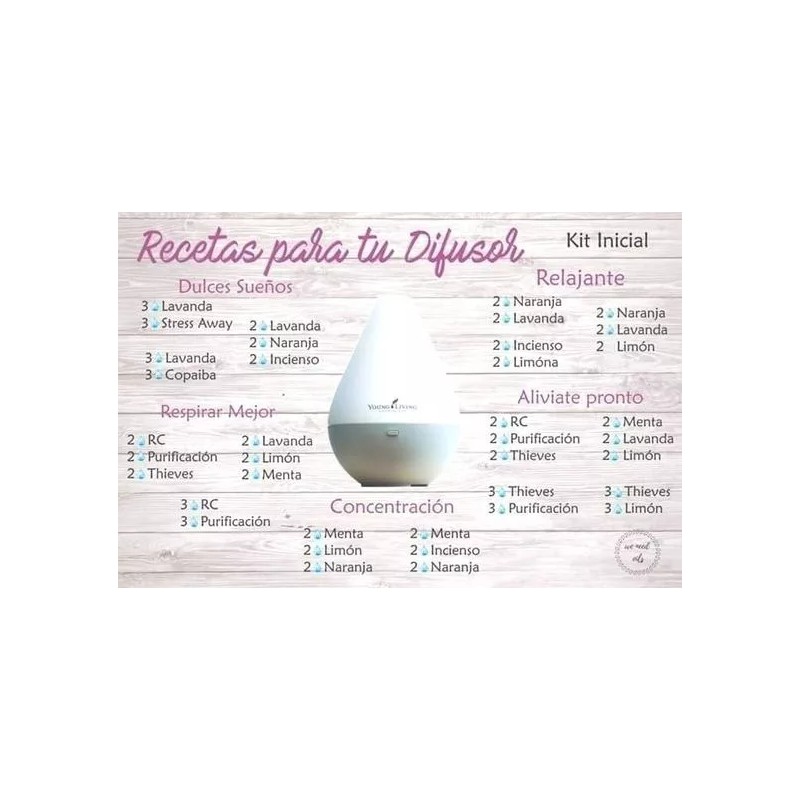 Young Living Difusor Ultrasónico De Aceite Escencial Dewdrop Young Living