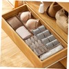 Parliky 5 Pc Drawer Organizer Box Plastic Storage Trays for