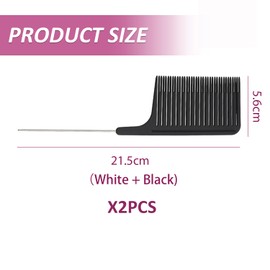 2 Pieces Of Hair Dye Comb, Hair Salon Tools, Barber Shop Supplies, Hair Style Making Tools.