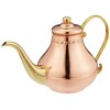 TMG Supplies Copper Aladdin ko-hi-potto (Tea Unisex), Service for 5 900cc