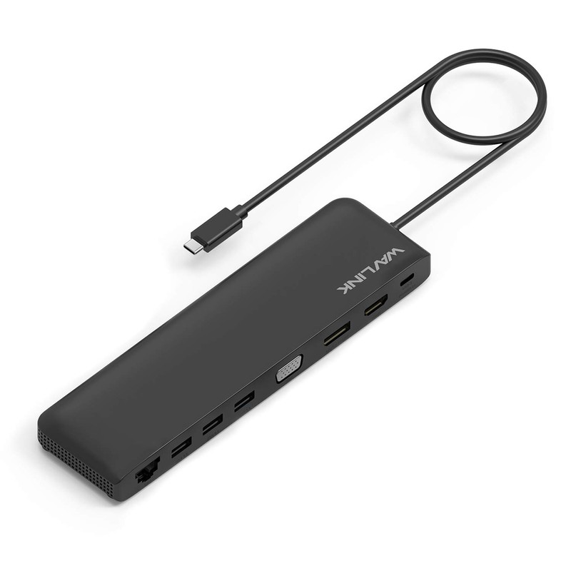 WAVLINK USB-C Docking Station 12-in-1 Hub with 4K HDMI Pull