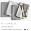Ramanta Home Cloth Napkins Set of 4 18x18 Inches -