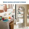 Unbranded Over The Toilet Storage Shelves, 3 Tier Bathroom Organizer