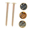 Outanaya 8pcs Stainless Steel Surveying Pegs Boundary Markers Measurement Stakes