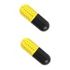 FOMIYES 2 Pcs Cute Capsule Shape Shoe Natural Absorber for