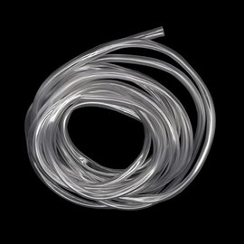 iMeistek Clear Plastic Tubing 8mm Inner Diameter x 11mm OD 6m Length Food Grade Flexible PVC Vinyl Hose for Oil, Water and Air Transfer