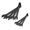 Crescent 7 Piece X6 Black Oxide Spline Open End Ratcheting