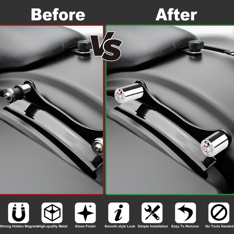 4 Point Docking Hardware Cover for Harley Touring Electra Glide