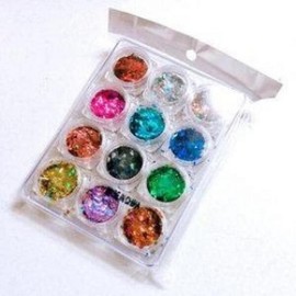 Half Club/Celler Hub_ Women's Trend Fashion Nail 12 Set Nail Art Diaglitter / 하프클럽/셀러허브_여성트랜드패션 네일 12종세트 네일아트 다이아 글리터