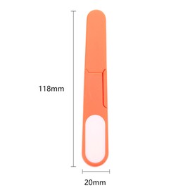 Thread Cutting Scissors, Set of 2, Ikiri Scissors, Thread Cutting Scissors, Handicrafts, Sewing Supplies, Crafts, Hobby, Thread Cutting Scissors, Thread Scissors, Orange Color