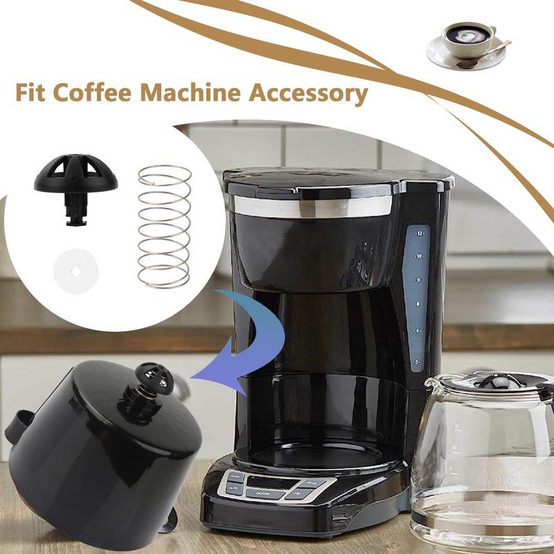 Coffee Machine Brew Basket Bottom Spring Loaded Stopper Kits Replacement