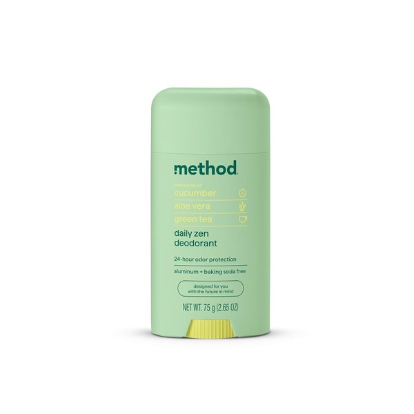 Method Method Deodorant, Daily Zen, Cucumber, Seaweed + Green Tea